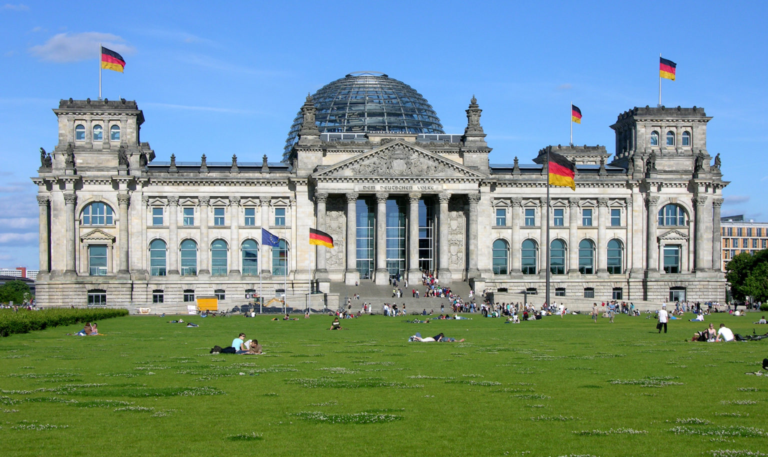 Купол Рейхстага в Берлине
